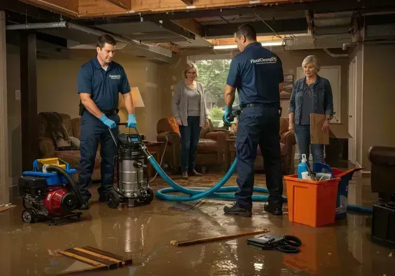 Basement Water Extraction and Removal Techniques process in New Castle, IN